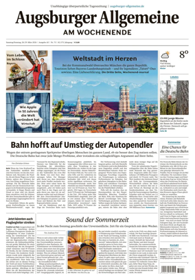 Cover of Augsburger Allgemeine (Ausgabe Stadt)
