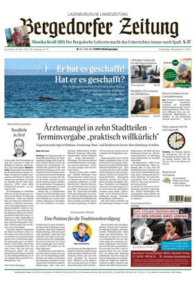 Cover of Bergedorfer Zeitung