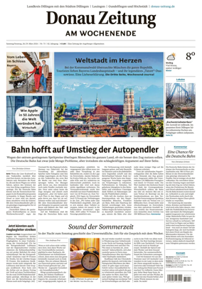 Cover of Donau Zeitung