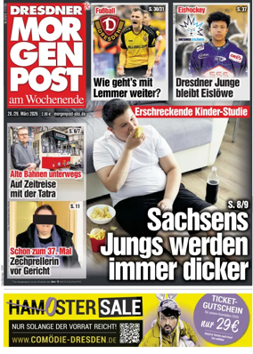 Cover of Dresdner Morgenpost