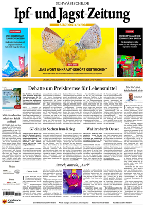 Cover of Ipf- und Jagst-Zeitung