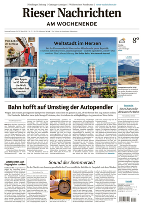 Cover of Rieser Nachrichten