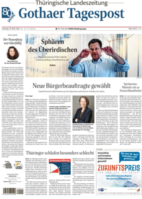 Cover of Thuringische Landeszeitung (Gotha)