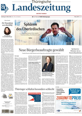 Cover of Thuringische Landeszeitung (Unstrut-Hainich-Kreis)