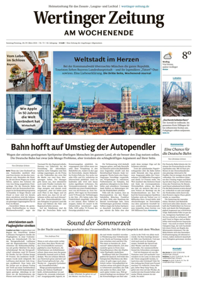 Cover of Wertinger Zeitung