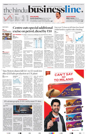 Cover of BusinessLine (Hyderabad)