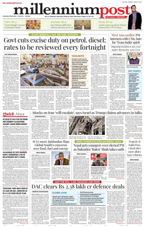 Cover of Millennium Post