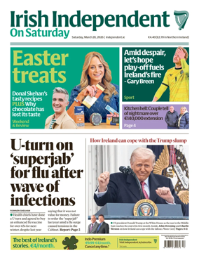 Cover of Irish Independent
