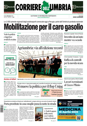Cover of Corriere dell Umbria