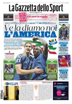 Cover of La Gazzetta dello Sport - Roma