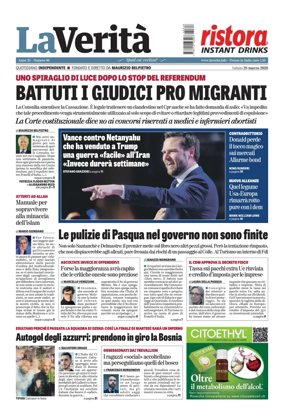 Cover of La Verita (Italia)