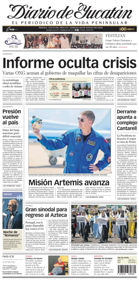 Cover of Diario de Yucatan