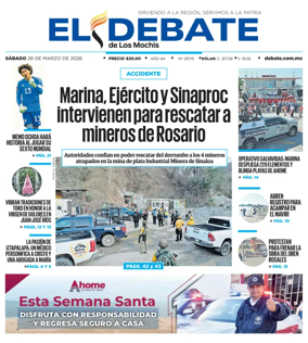 Cover of El Debate de Los Mochis