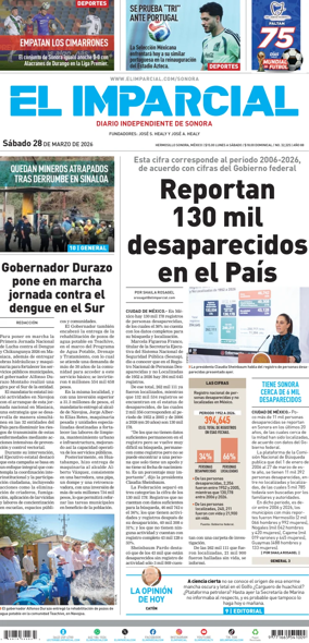 Cover of El Imparcial