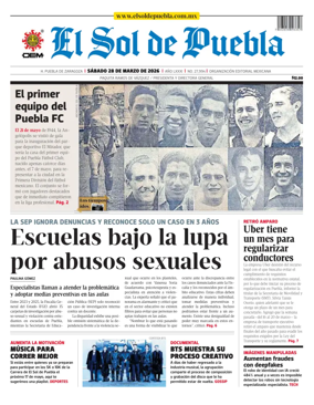 Cover of El Sol de Puebla