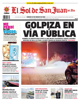 Cover of El Sol de San Juan del Rio