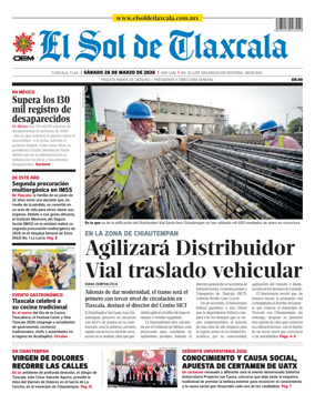Cover of El Sol de Tlaxcala
