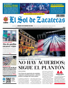 Cover of El Sol de Zacatecas