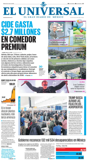 Cover of El Universal