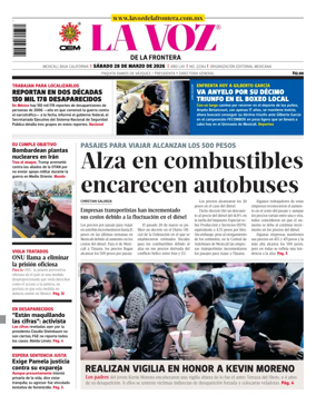 Cover of La Voz de la Frontera