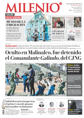 Cover of Milenio Edo de Mexico