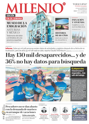 Cover of Milenio Tamaulipas