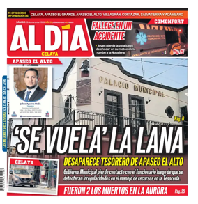 Cover of Periodico Al Dia (Celaya)