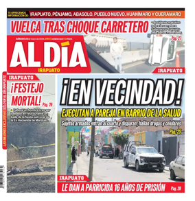 Cover of Periodico Al Dia (Irapuato)