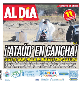 Cover of Periodico Al Dia (Leon)