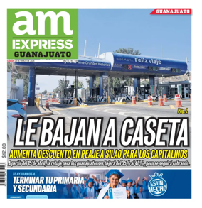 Cover of Periodico AM Express (Guanajuato)