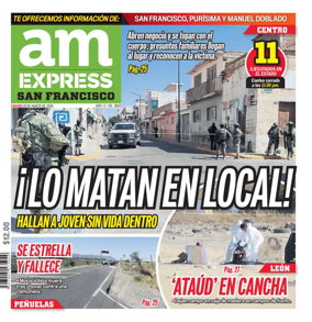 Cover of Periodico AM Express (San Francisco del Ricon)