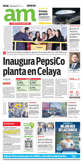 Cover of Periodico AM (Leon)