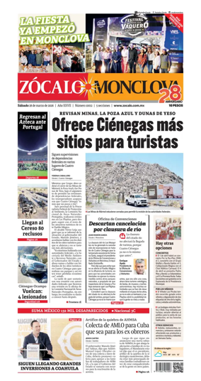 Cover of Zocalo Monclova