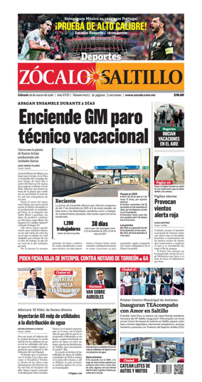 Cover of Zocalo Saltillo