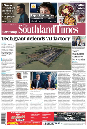 Cover of The Southland Times