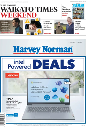 Cover of Waikato Times