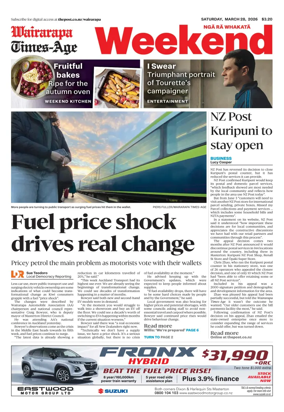 Cover of Wairarapa Times-Age (NZ)