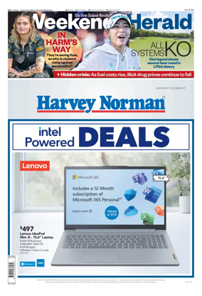 Cover of Weekend Herald