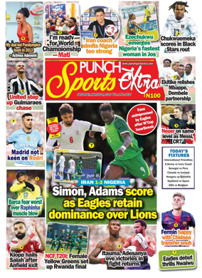 Cover of Punch Sports Extra