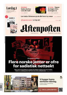 Cover of Aftenposten