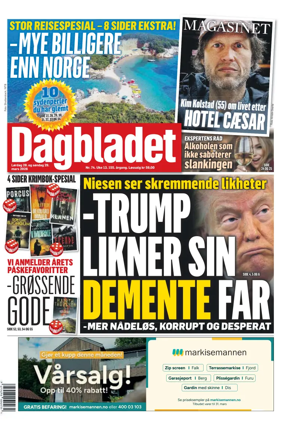Cover of Dagbladet