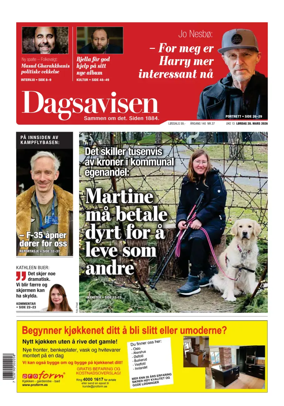 Cover of Dagsavisen