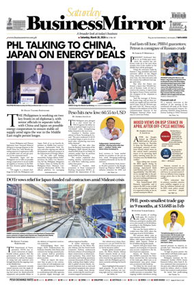 Cover of BusinessMirror