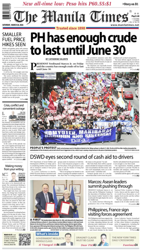 Cover of The Manila Times