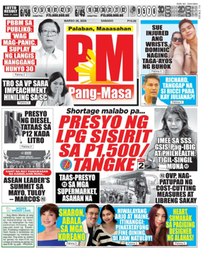 Cover of PM Pang-Masa
