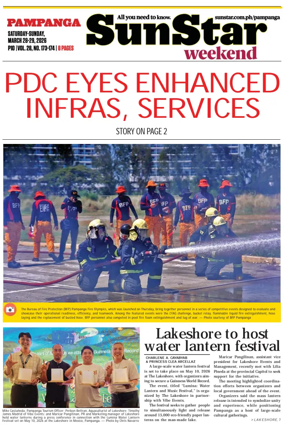 Cover of Sun.Star Pampanga