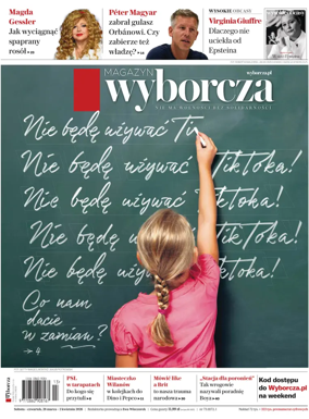 Cover of Gazeta Wyborcza
