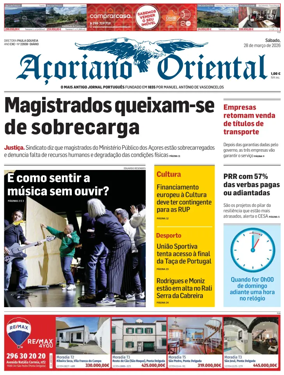 Cover of Acoriano Oriental