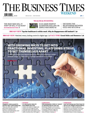 Cover of The Business Times