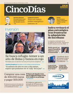 Cover of Cinco Dias